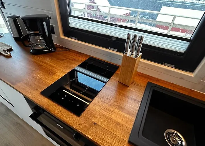 아파트 Northern Lights Tiny House Kvaloya